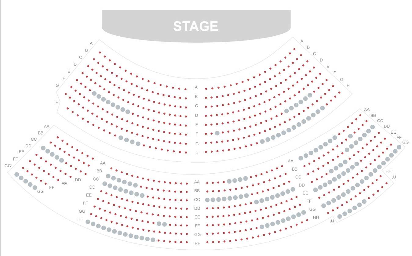 Blue Man Group Seating Chart