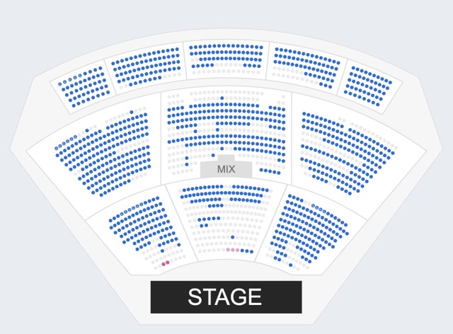 Criss Angel Seating Chart