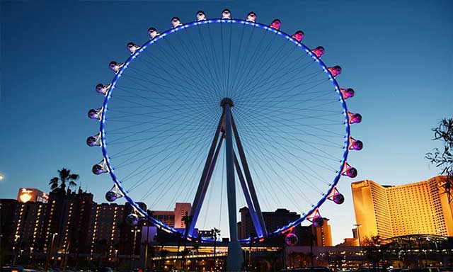 High Roller Las Vegas Observation Wheel Tickets Discounts Hours Ferris