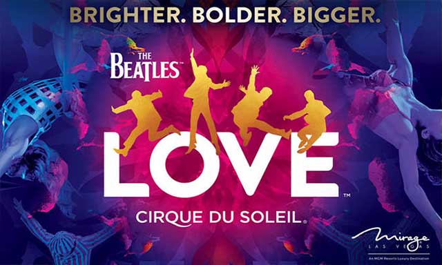 The Beatles LOVE Cirque du Soleil Las Vegas The Beatles LOVE Cirque du Soleil Las Vegas