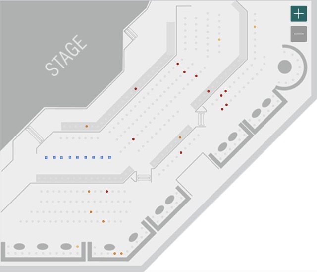 Jabbawockeez Seating Chart