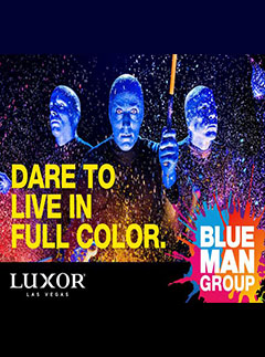 Luxor Hotel Blue Man Group Seating Chart