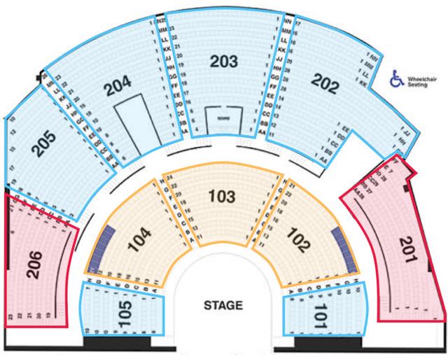 Jabbawockeez Vegas Seating Chart