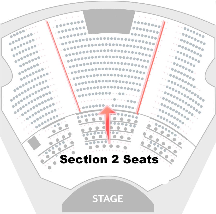Shin Lim Section 2 Seating Chart
