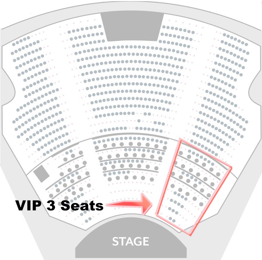Shin Lim VIP 3 Seating Chart