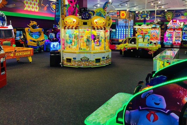 Best Arcades Las Vegas Strip Gameworks Excalibur Mgm Grand
